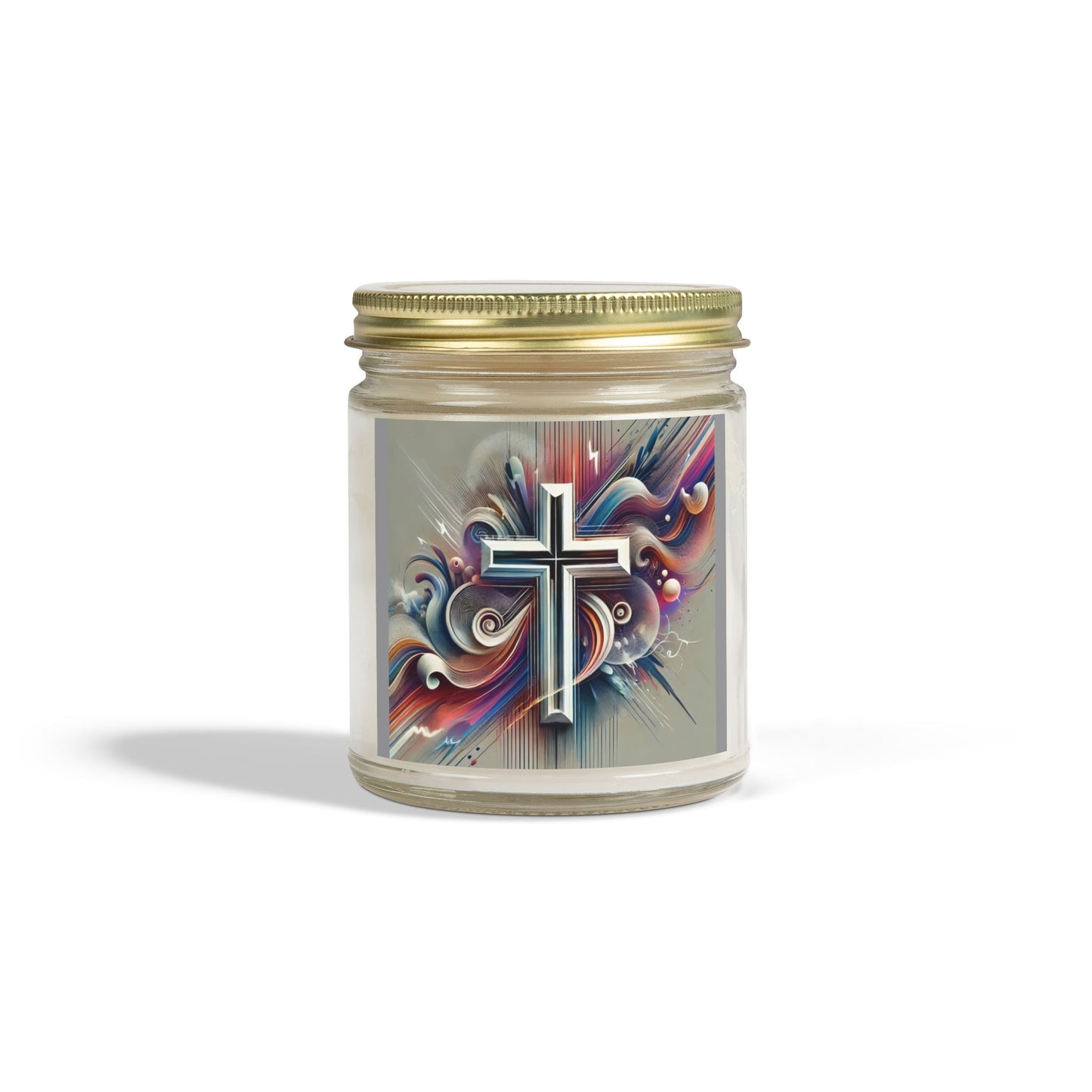 Inspirational Christian Scented Candles - Coconut Apricot Wax (4oz, 9oz)