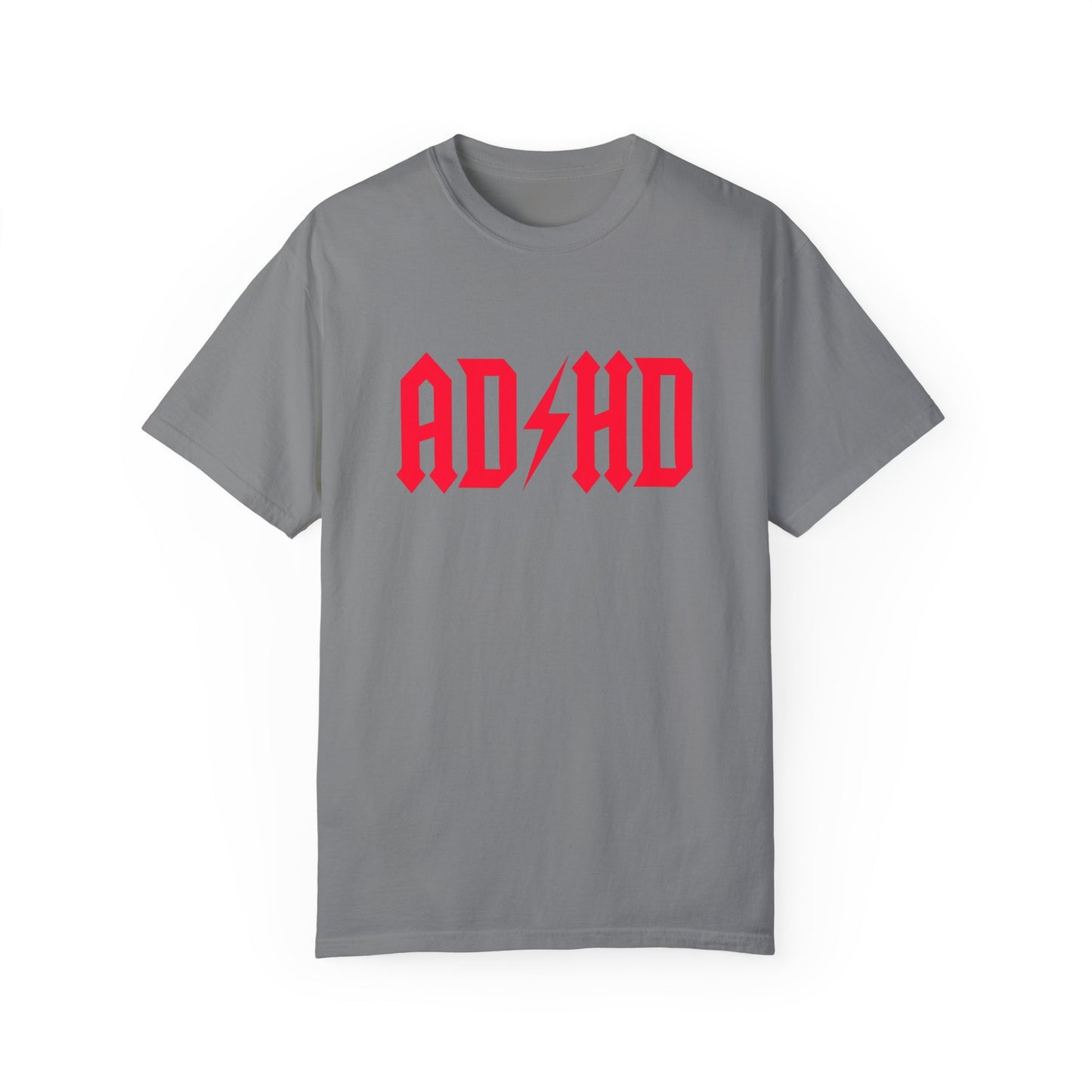 ADHD Unisex Garment-Dyed T-Shirt - Casual Comfort for Creative Minds