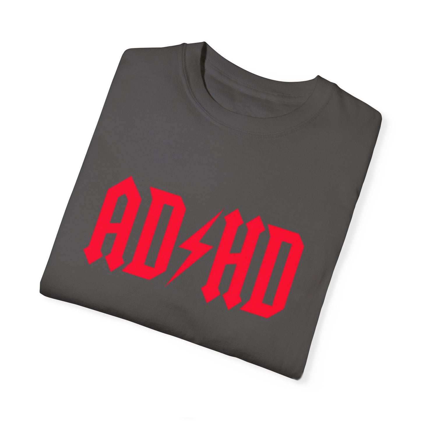 ADHD Unisex Garment-Dyed T-Shirt - Casual Comfort for Creative Minds