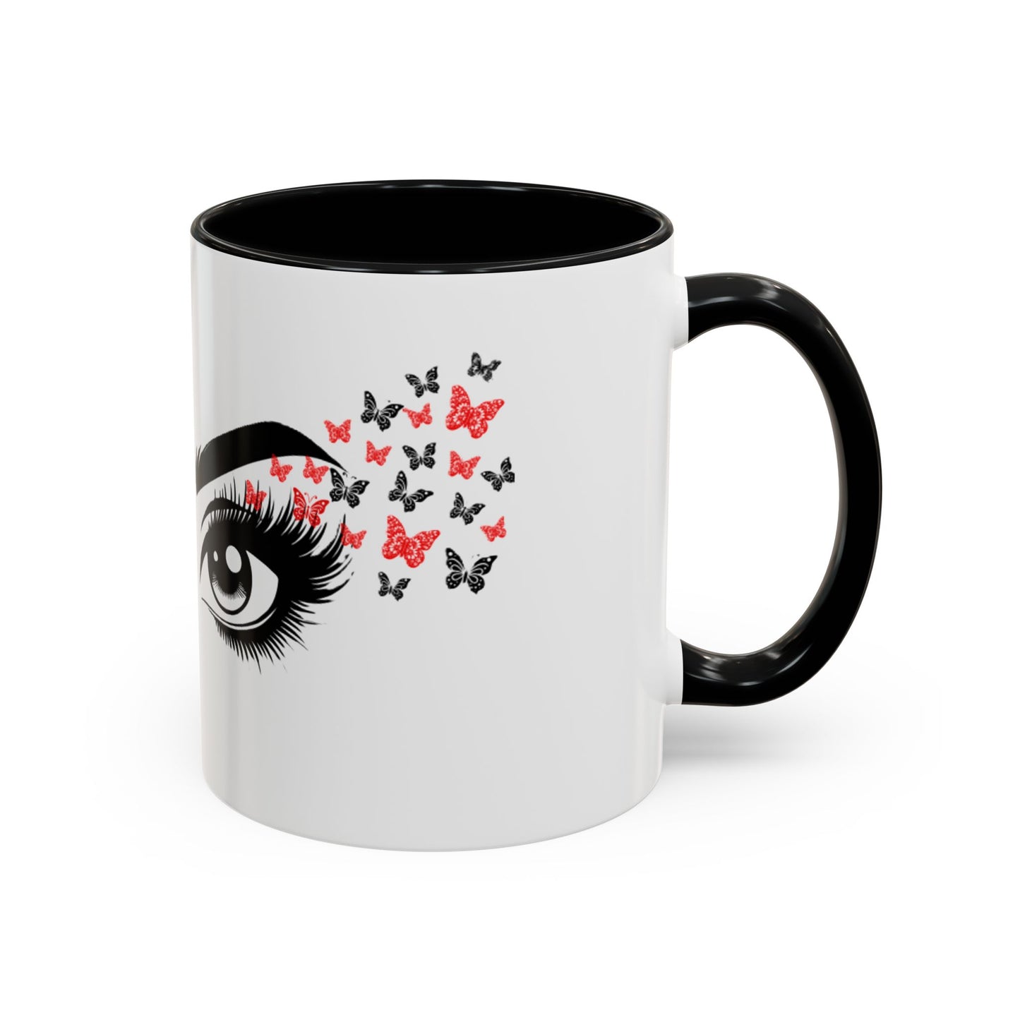 Stylish Butterfly Accent Coffee Mug