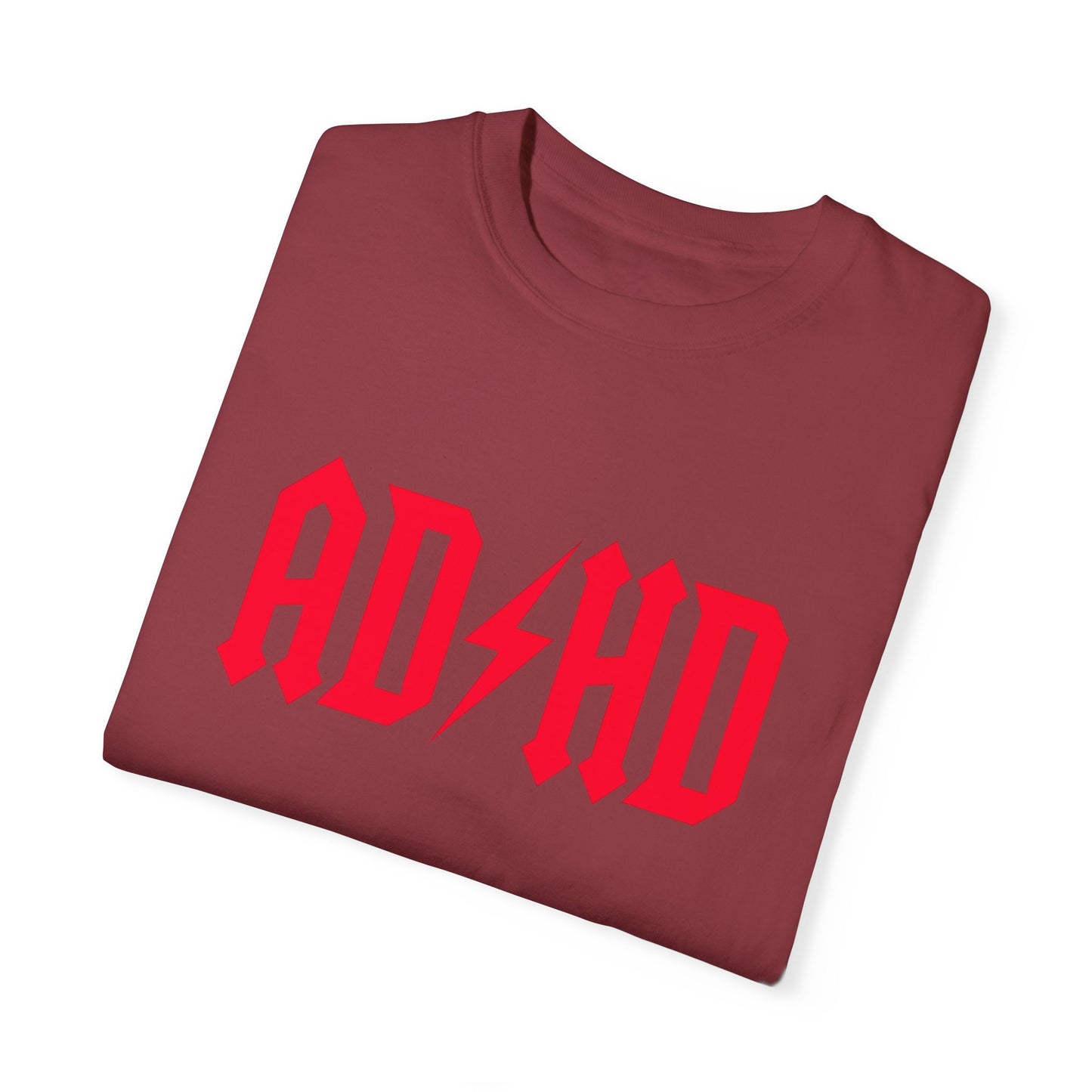 ADHD Unisex Garment-Dyed T-Shirt - Casual Comfort for Creative Minds