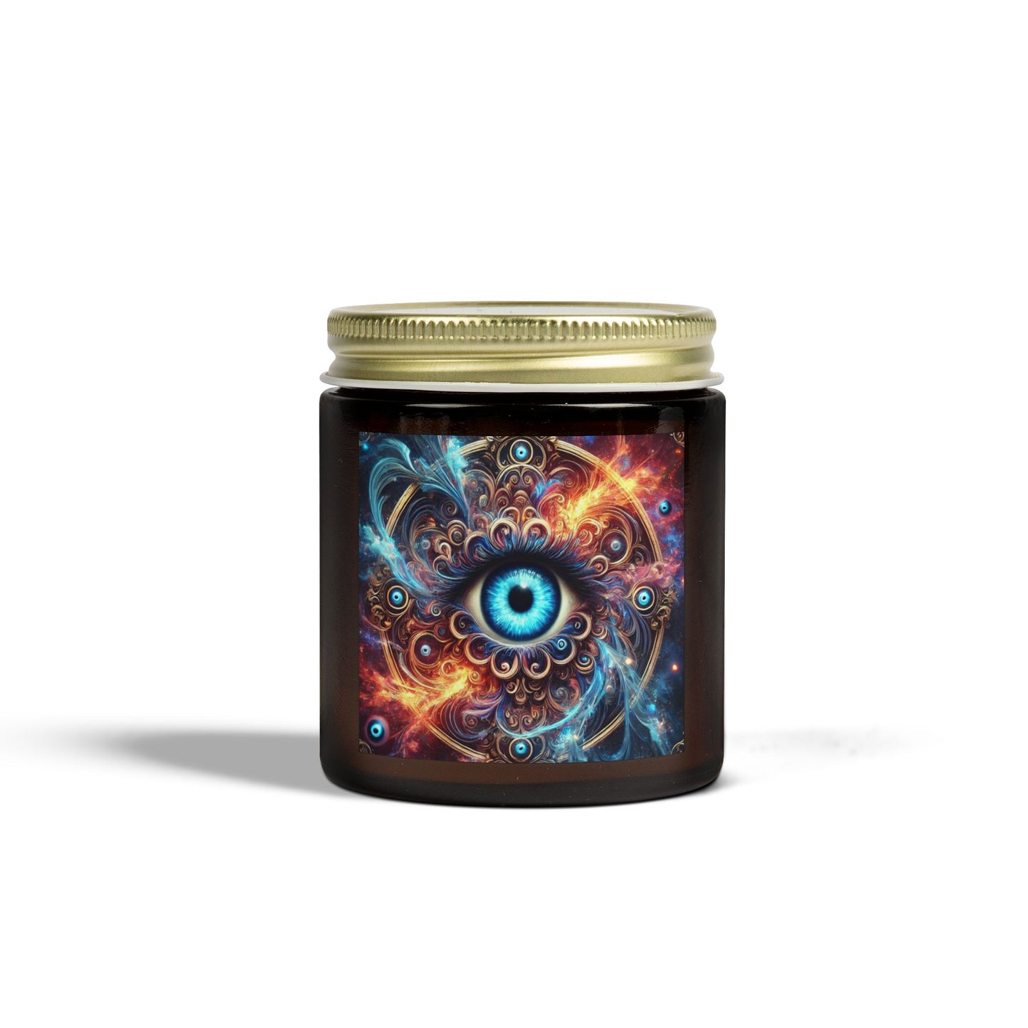 Mystical Eye Scented Candles - Coconut Apricot Wax 4oz & 9oz
