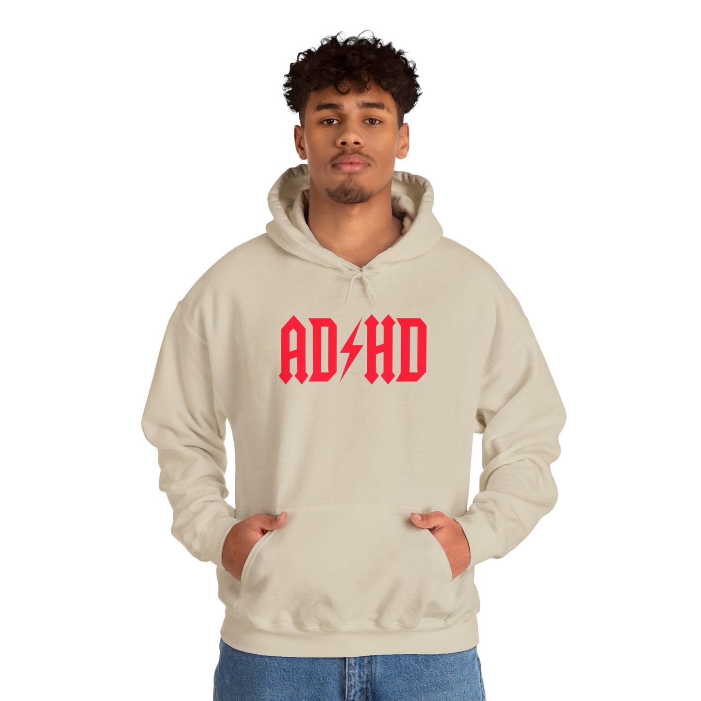 ADHD Unisex Heavy Blend Hoodie – Mental Health Awareness