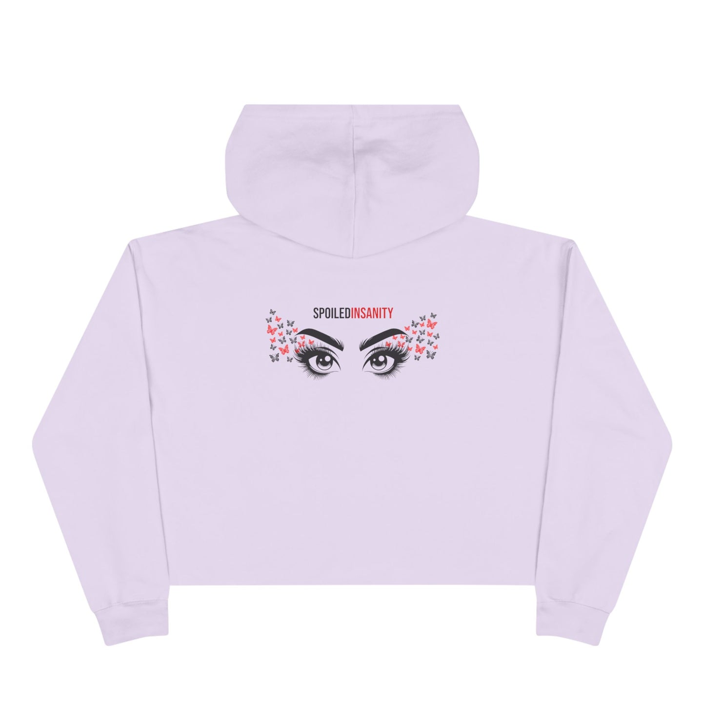 Spoiled Insanity Crop Hoodie - Trendy Women’s Fashion for Comfort & Style