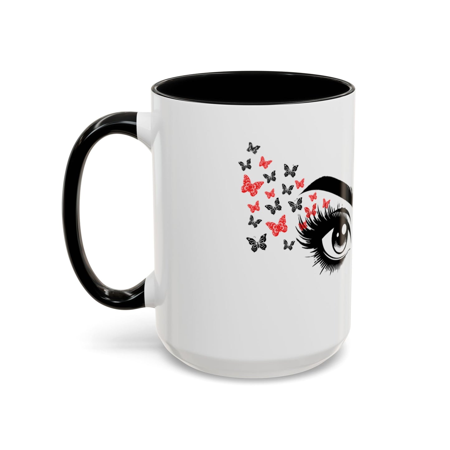 Stylish Butterfly Accent Coffee Mug
