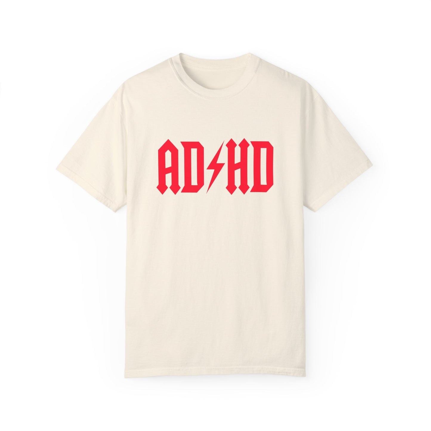 ADHD Unisex Garment-Dyed T-Shirt - Casual Comfort for Creative Minds