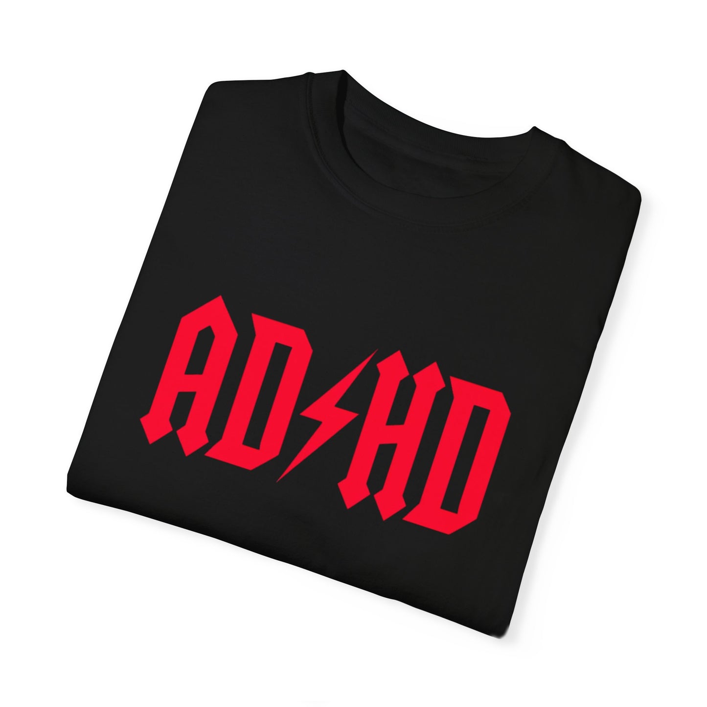 ADHD Unisex Garment-Dyed T-Shirt - Casual Comfort for Creative Minds