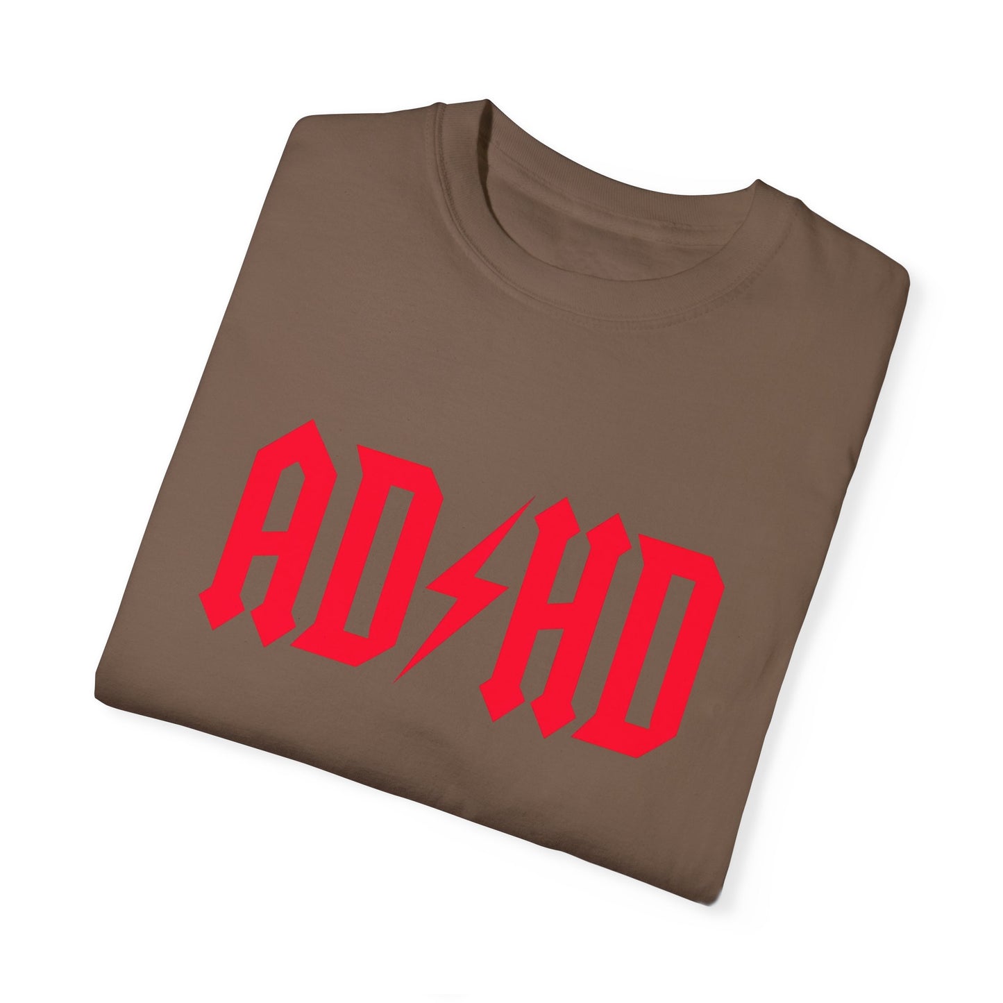 ADHD Unisex Garment-Dyed T-Shirt - Casual Comfort for Creative Minds