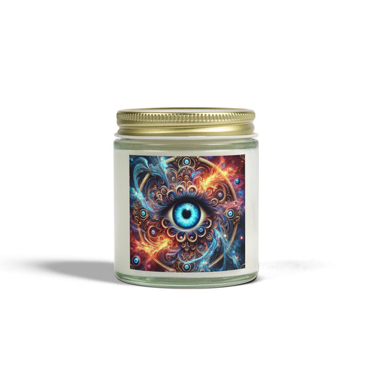 Mystical Eye Scented Candles - Coconut Apricot Wax 4oz & 9oz