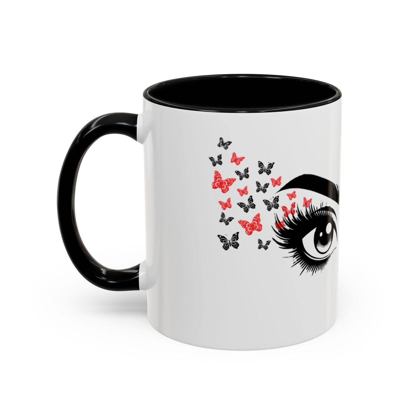 Stylish Butterfly Accent Coffee Mug