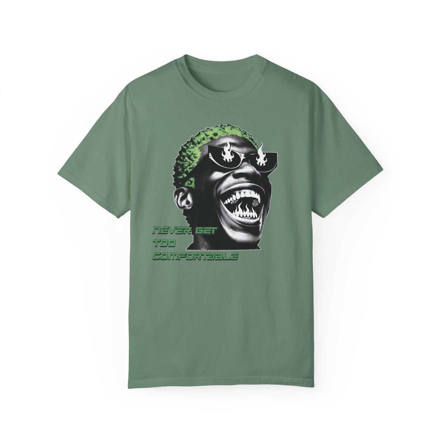 Never Get Too Comfortable Graphic Tee - Unisex T-Shirt for Bold Style