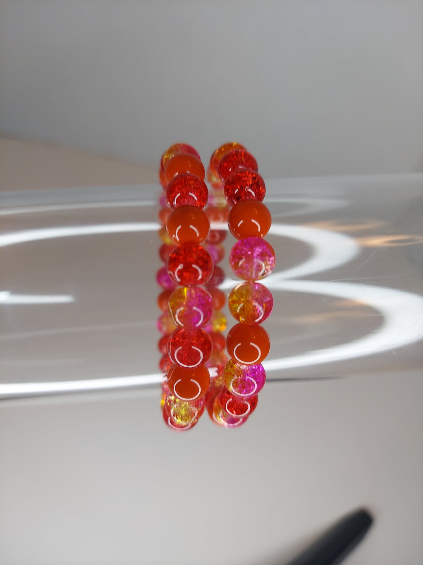 Sunset Inspired Beaded Bracelet (1pc)