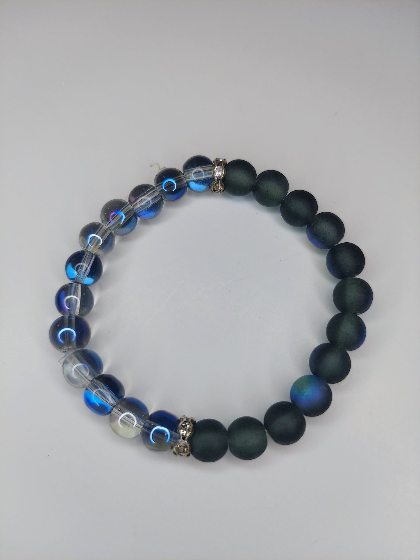 Iridescent Beaded Bracelet