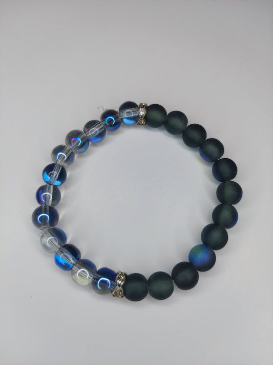 Iridescent Beaded Bracelet