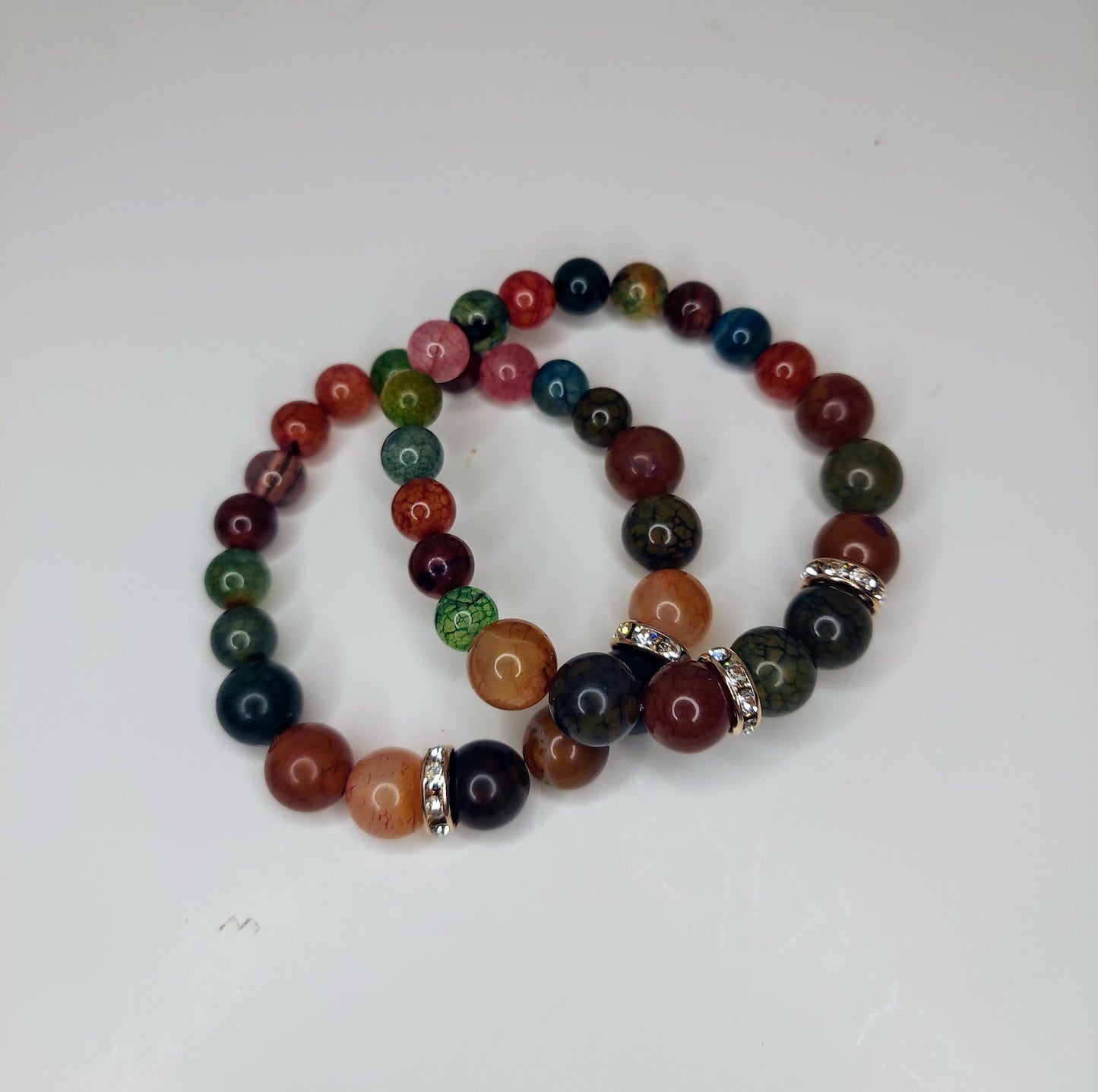 Multicolored Earth Tone Agate