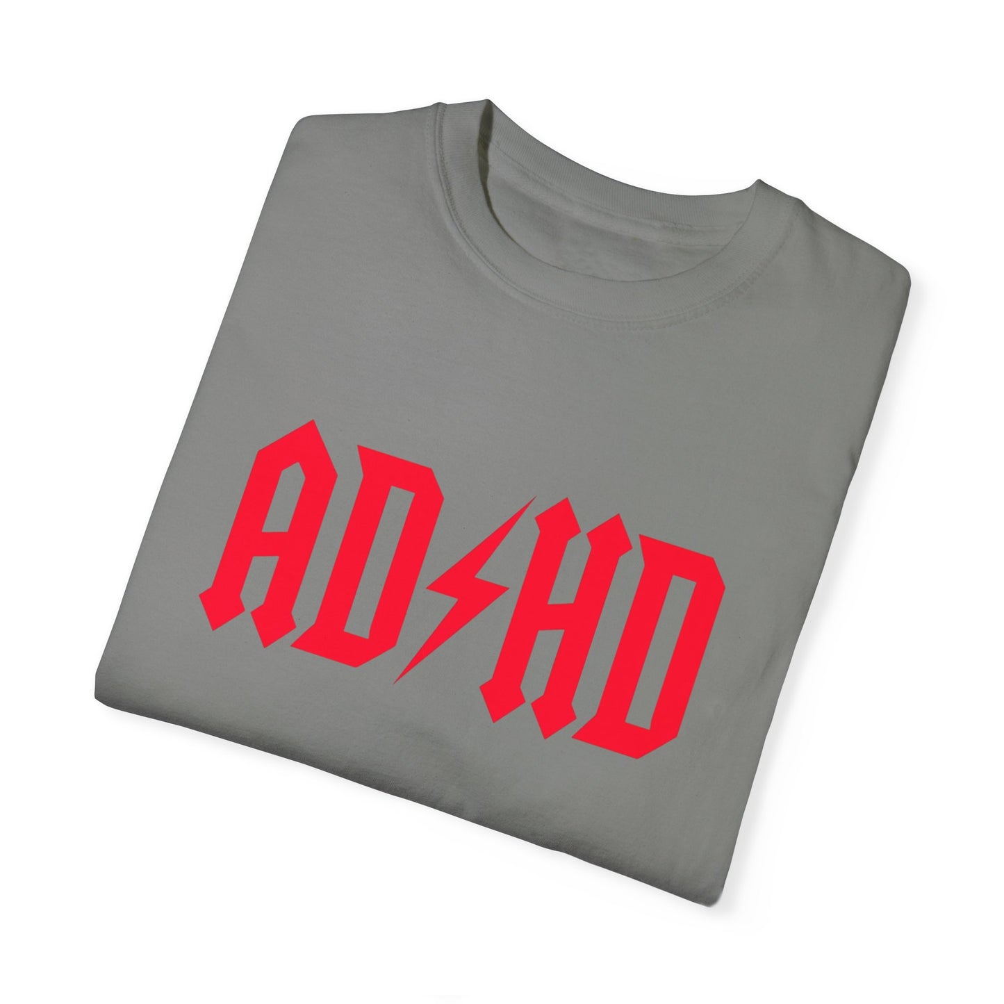 ADHD Unisex Garment-Dyed T-Shirt - Casual Comfort for Creative Minds