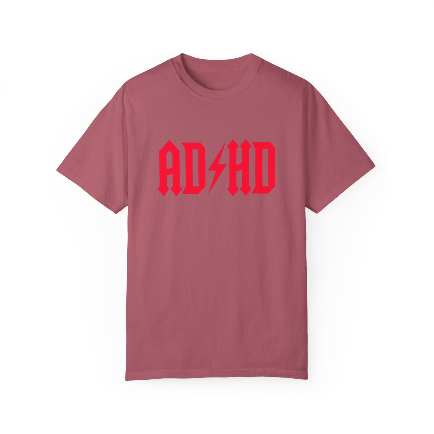 ADHD Unisex Garment-Dyed T-Shirt - Casual Comfort for Creative Minds