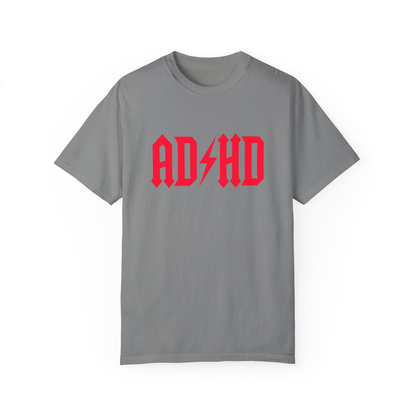 ADHD Unisex Garment-Dyed T-Shirt - Casual Comfort for Creative Minds