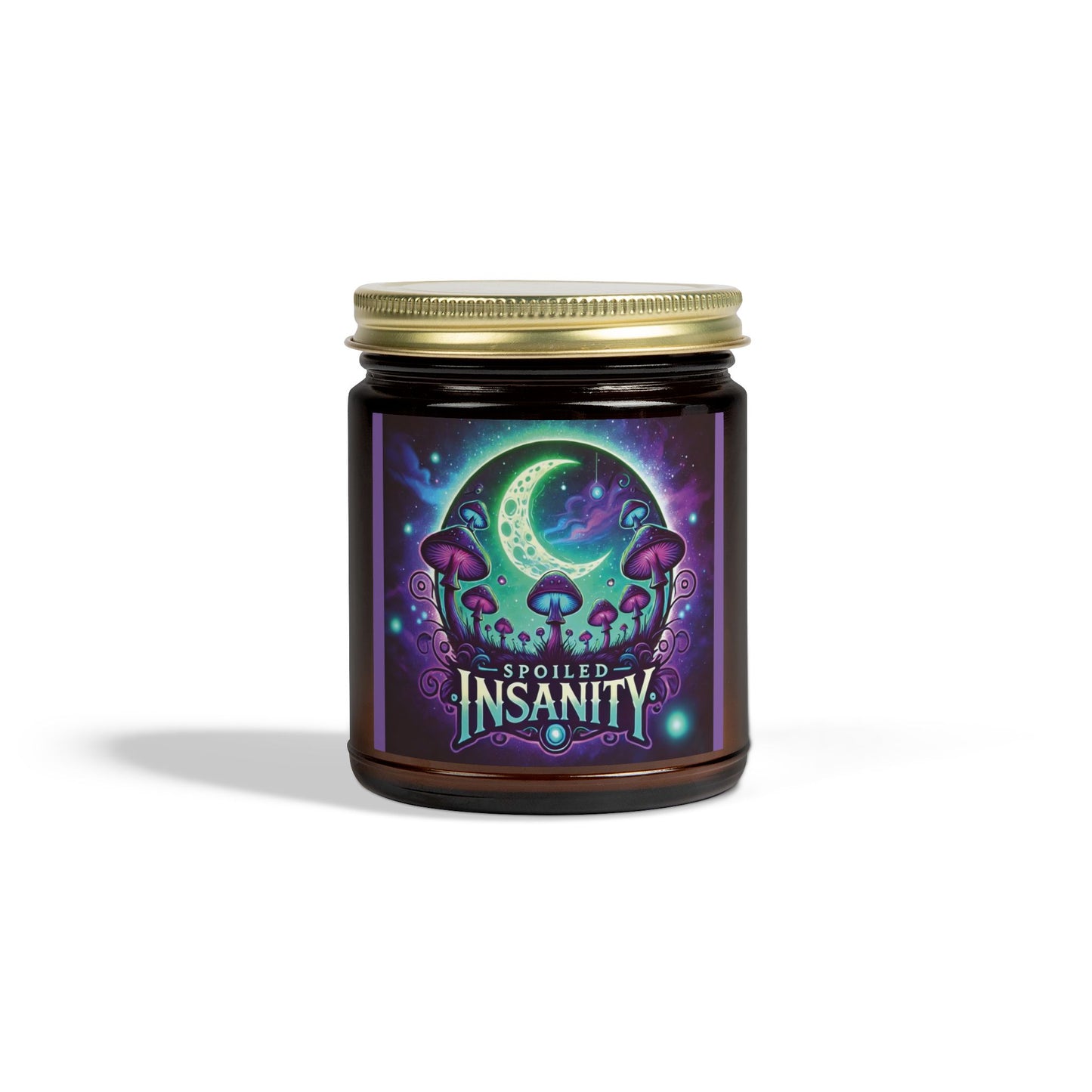 Spoiled Insanity Scented Candles - Coconut Apricot Wax (4oz, 9oz) - Unique Home Fragrance for Relaxation & Celebration