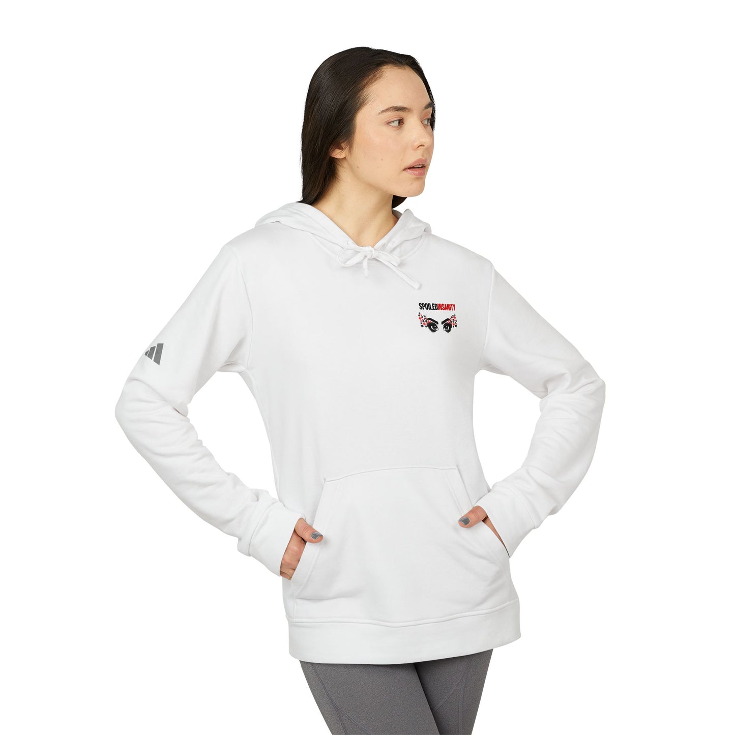 Spoiled Insanity Fleece Hoodie -Adidas Unisex Comfortable Streetwear