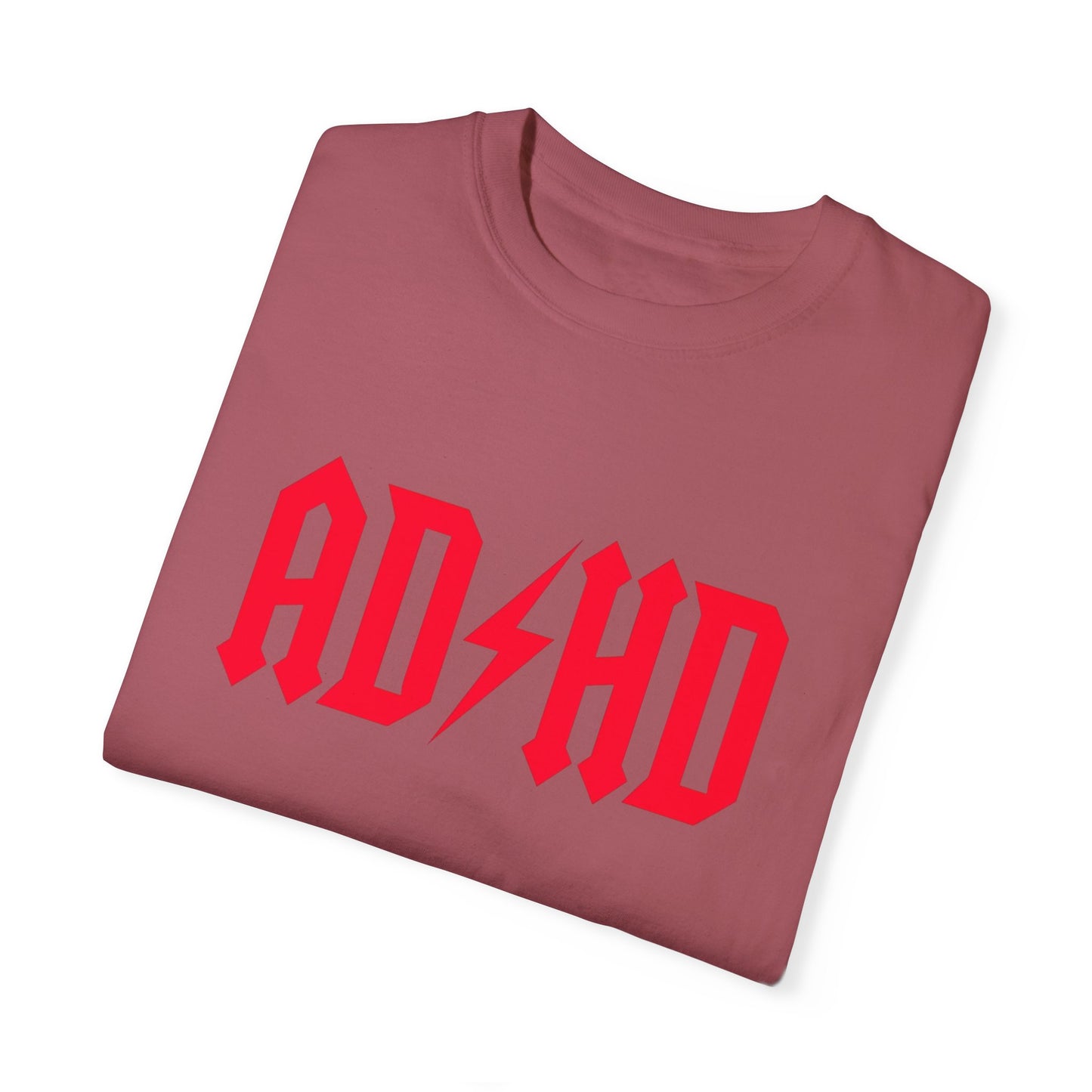 ADHD Unisex Garment-Dyed T-Shirt - Casual Comfort for Creative Minds