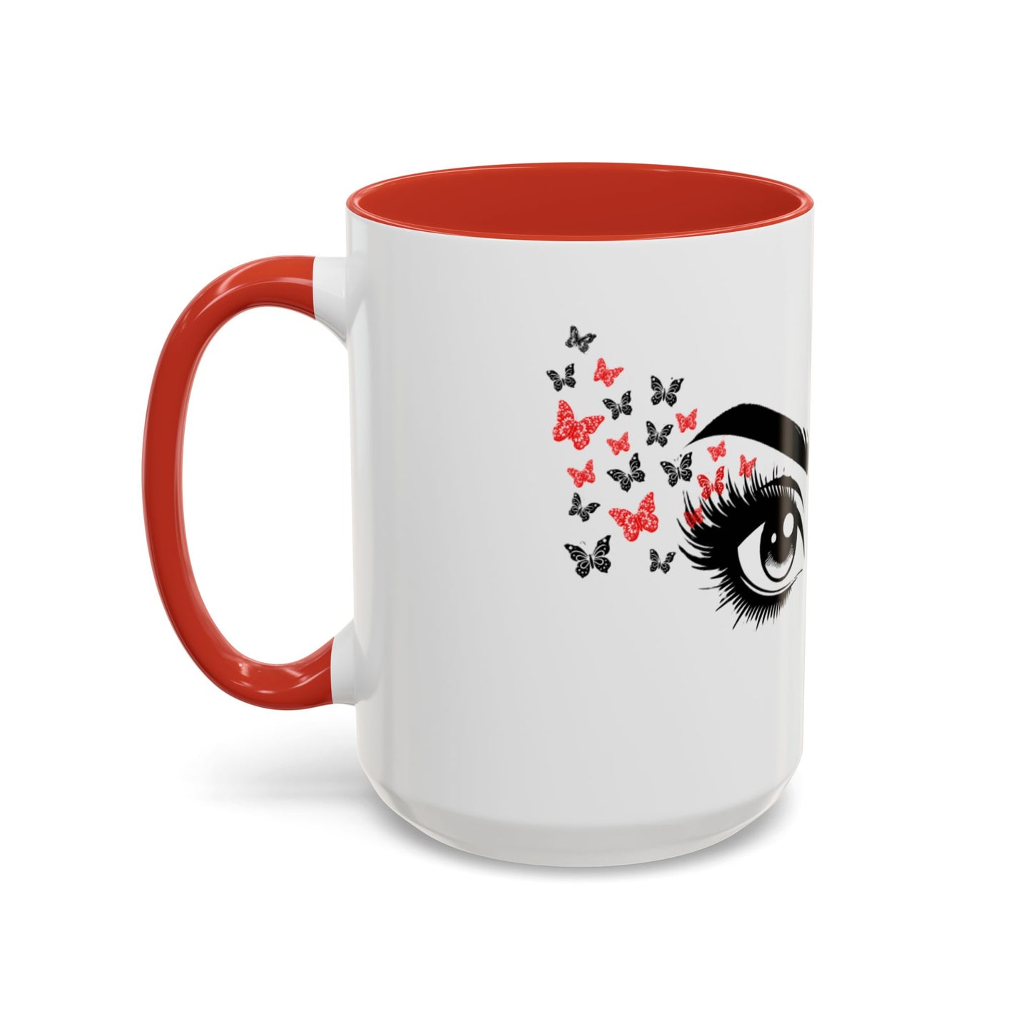 Stylish Butterfly Accent Coffee Mug