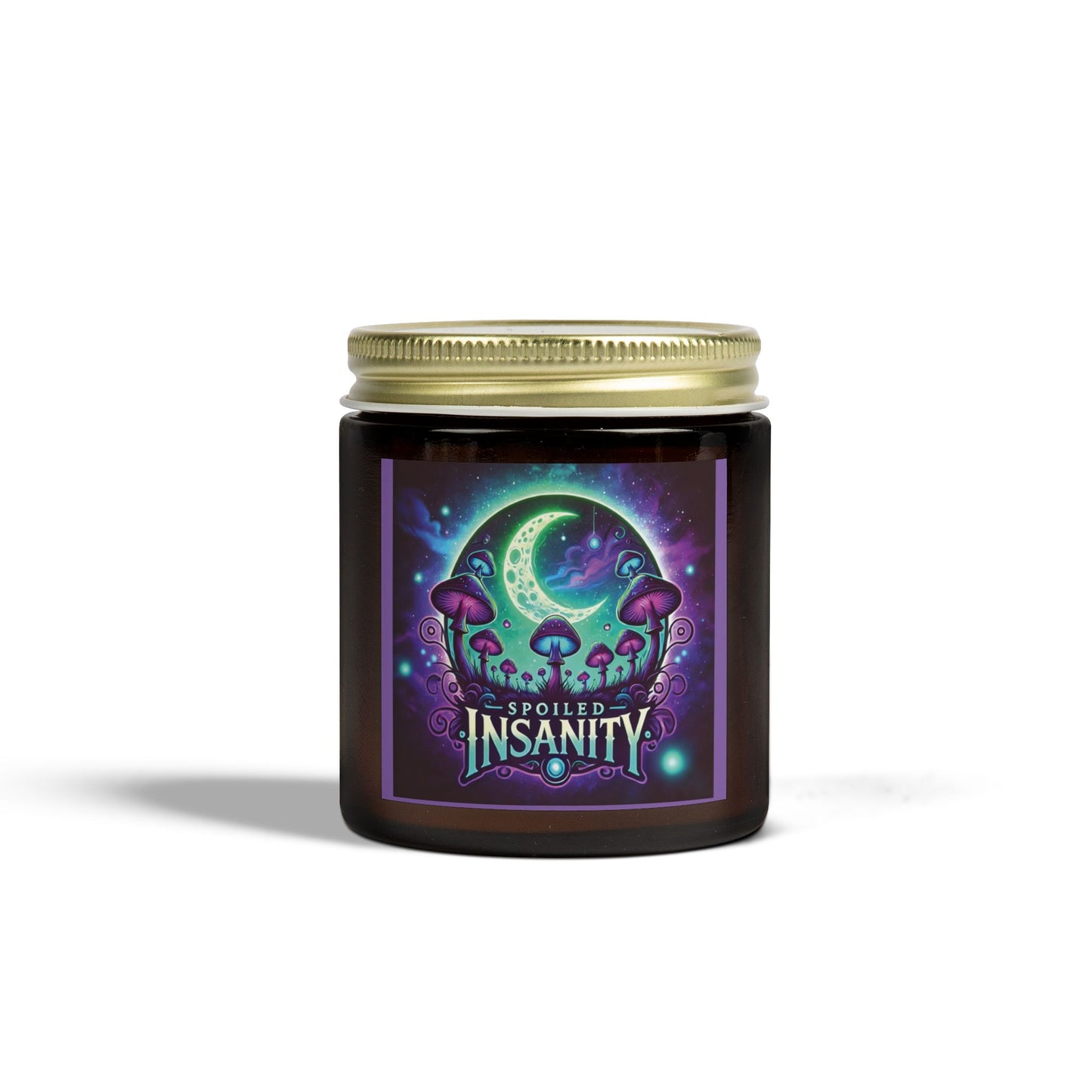 Spoiled Insanity Scented Candles - Coconut Apricot Wax (4oz, 9oz) - Unique Home Fragrance for Relaxation & Celebration