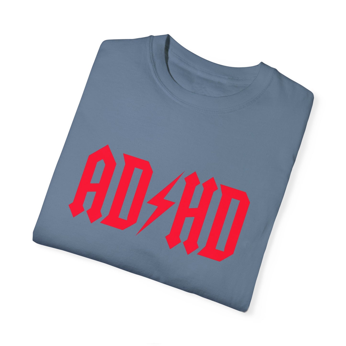 ADHD Unisex Garment-Dyed T-Shirt - Casual Comfort for Creative Minds