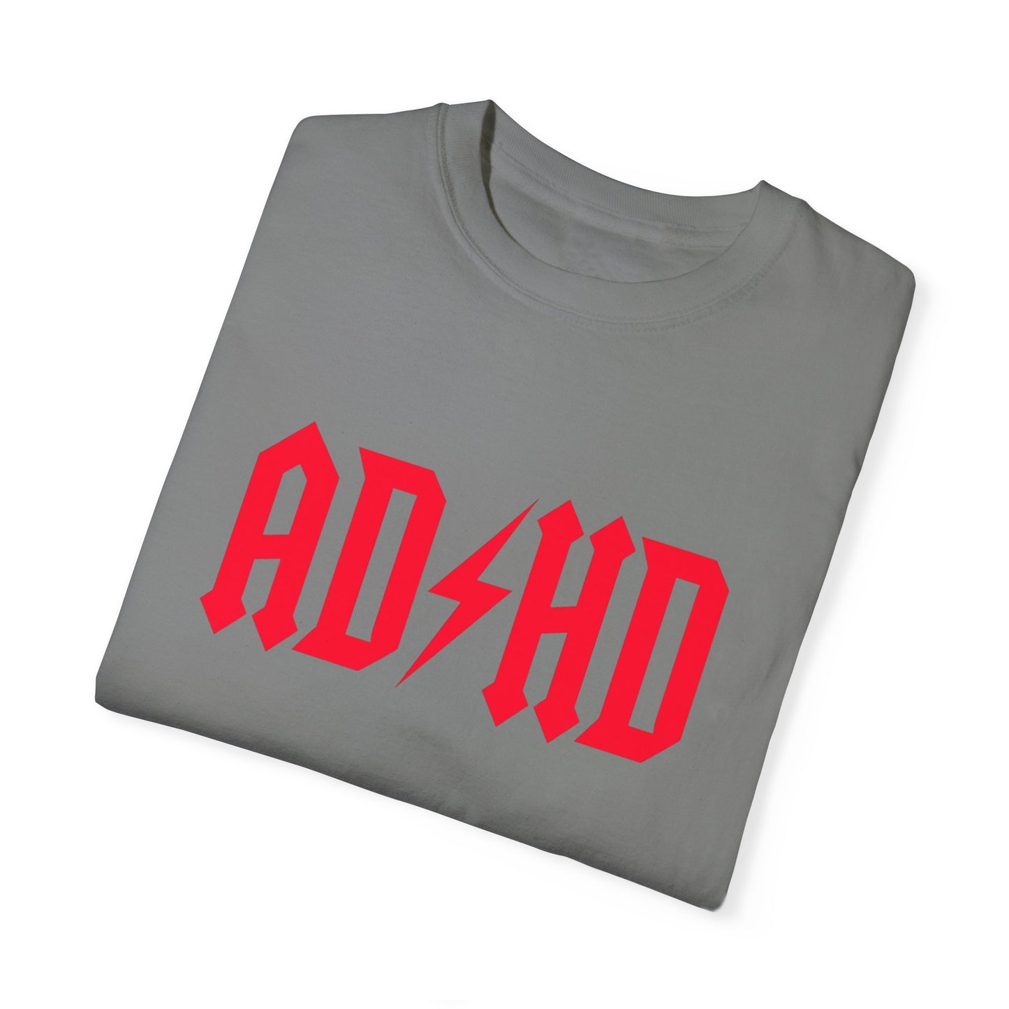 ADHD Unisex Garment-Dyed T-Shirt - Casual Comfort for Creative Minds