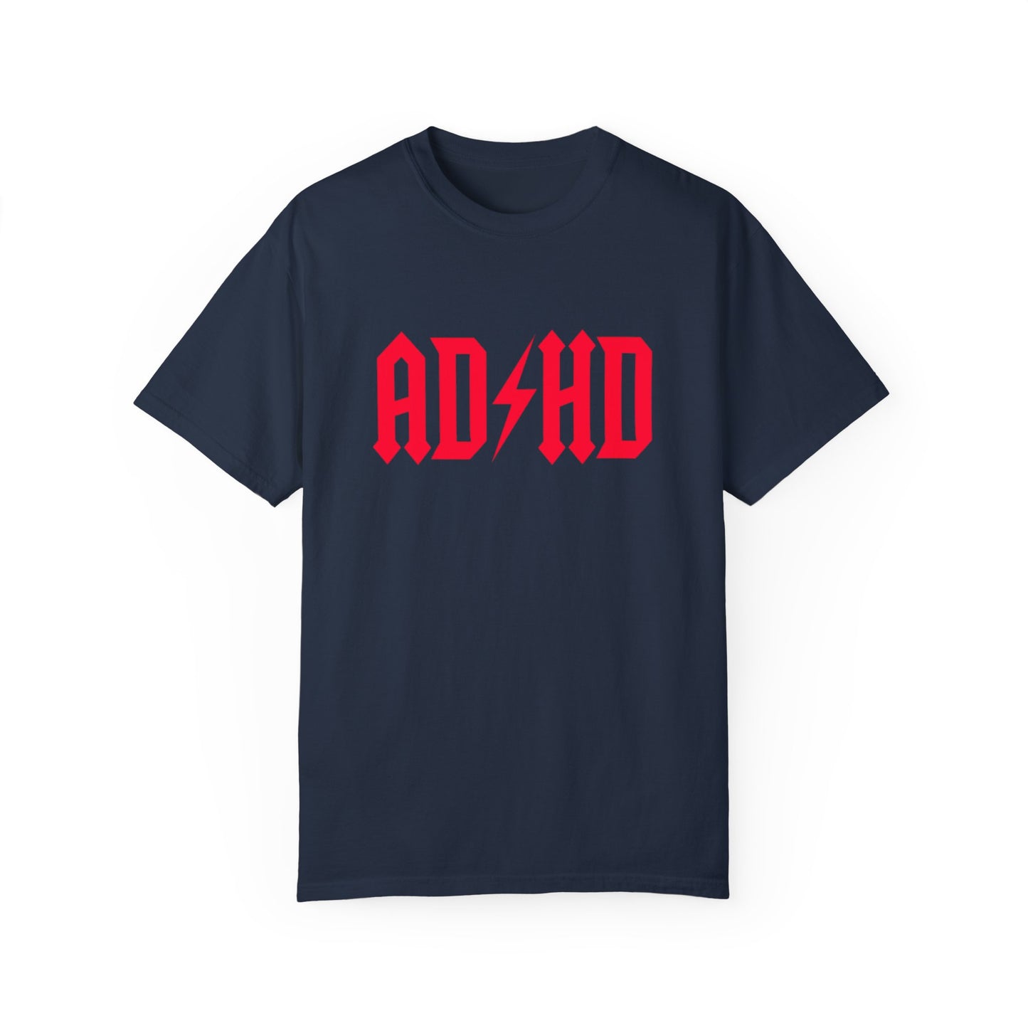 ADHD Unisex Garment-Dyed T-Shirt - Casual Comfort for Creative Minds