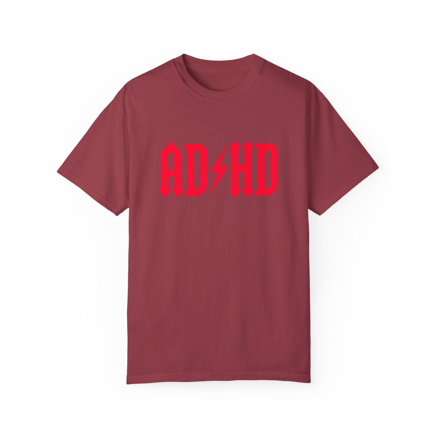 ADHD Unisex Garment-Dyed T-Shirt - Casual Comfort for Creative Minds