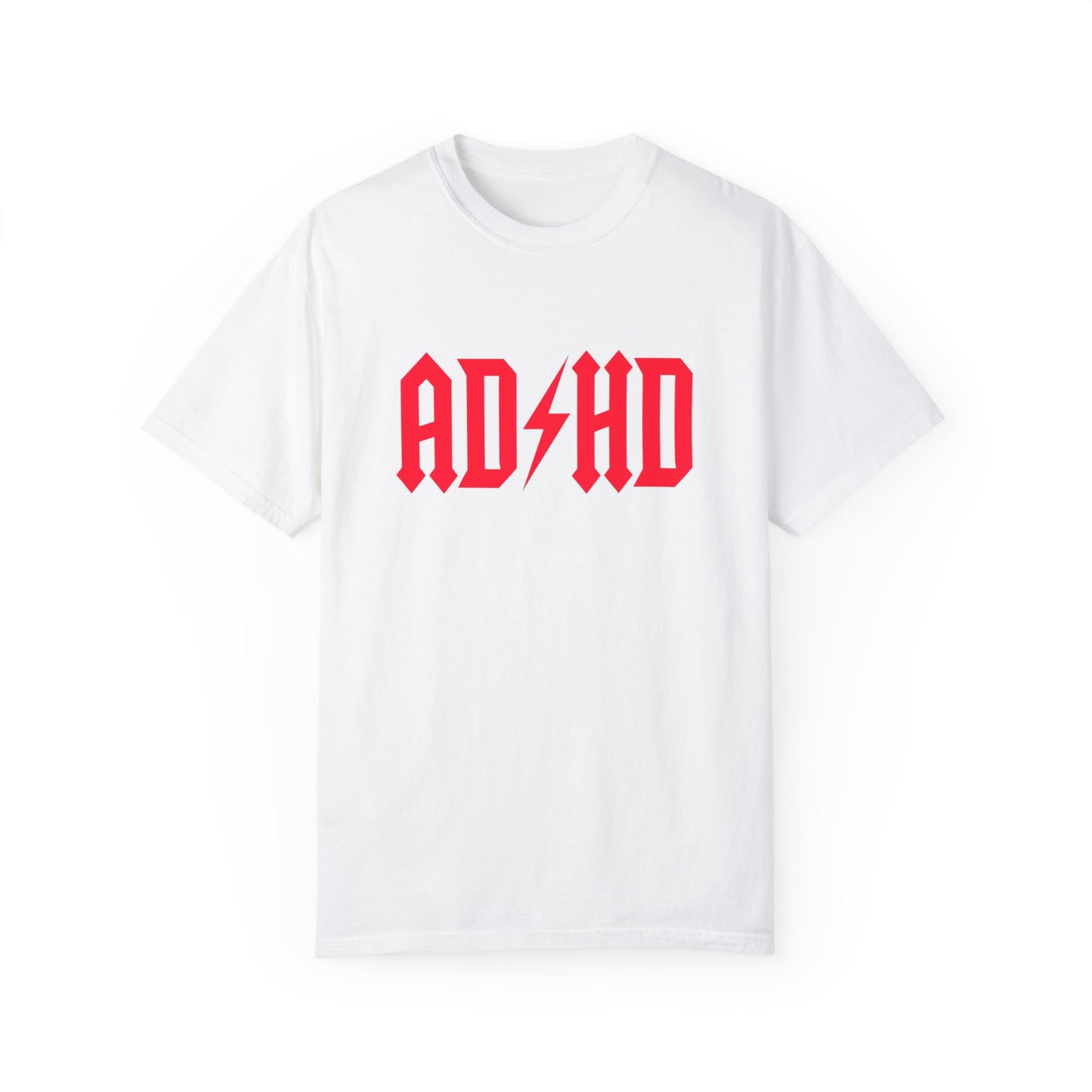 ADHD Unisex Garment-Dyed T-Shirt - Casual Comfort for Creative Minds