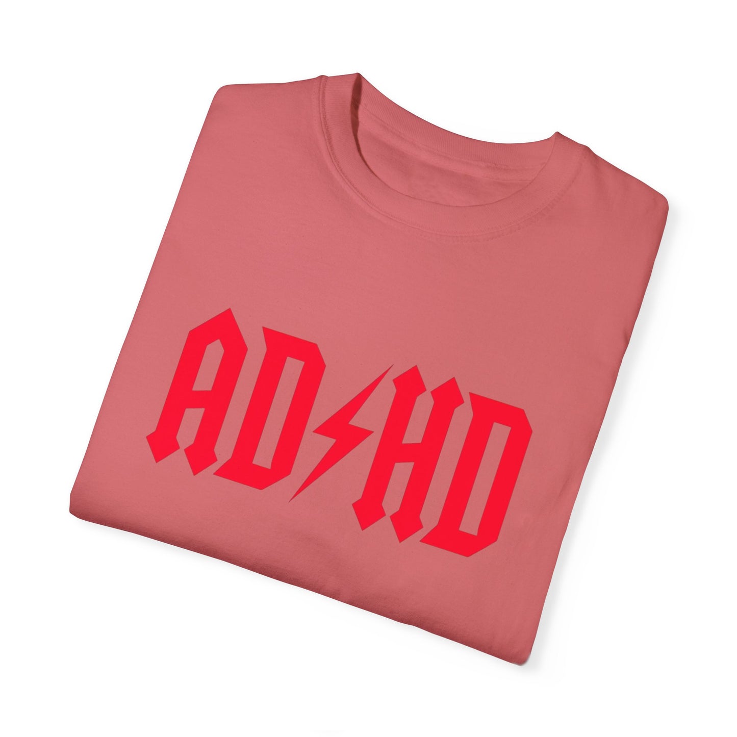 ADHD Unisex Garment-Dyed T-Shirt - Casual Comfort for Creative Minds