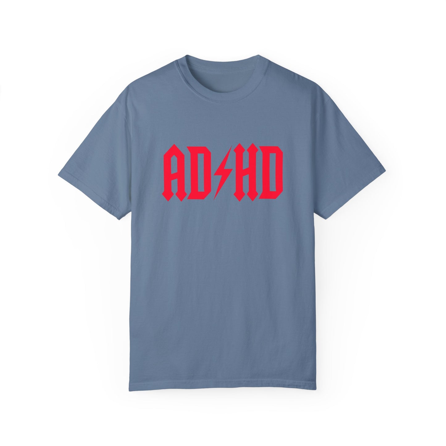 ADHD Unisex Garment-Dyed T-Shirt - Casual Comfort for Creative Minds