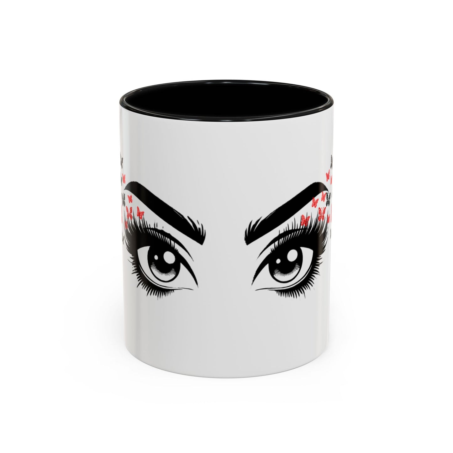 Stylish Butterfly Accent Coffee Mug