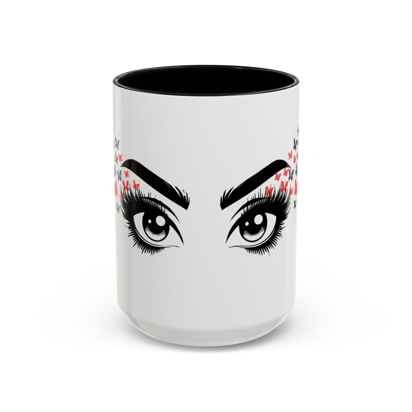 Stylish Butterfly Accent Coffee Mug