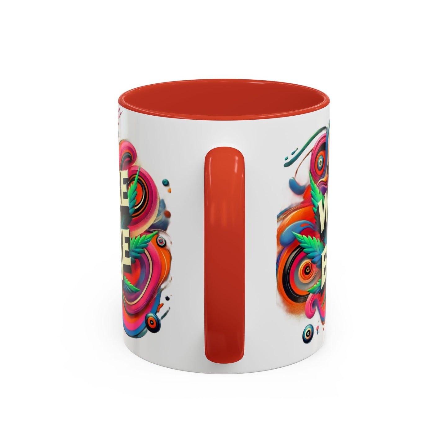 Colorful Wake and Bake Coffee Mug - 11 & 15oz