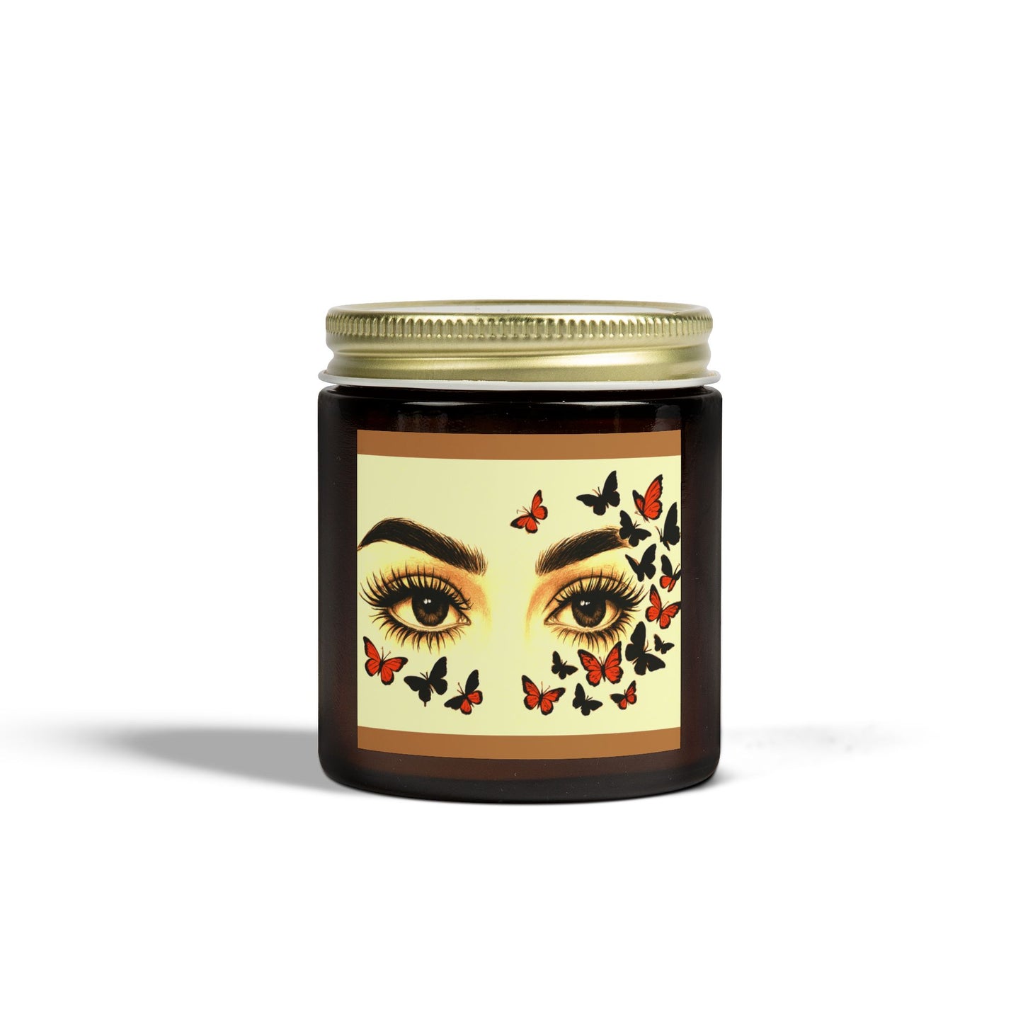 Butterfly Eye Scented Candle - Coconut Apricot Wax (4oz & 9oz)
