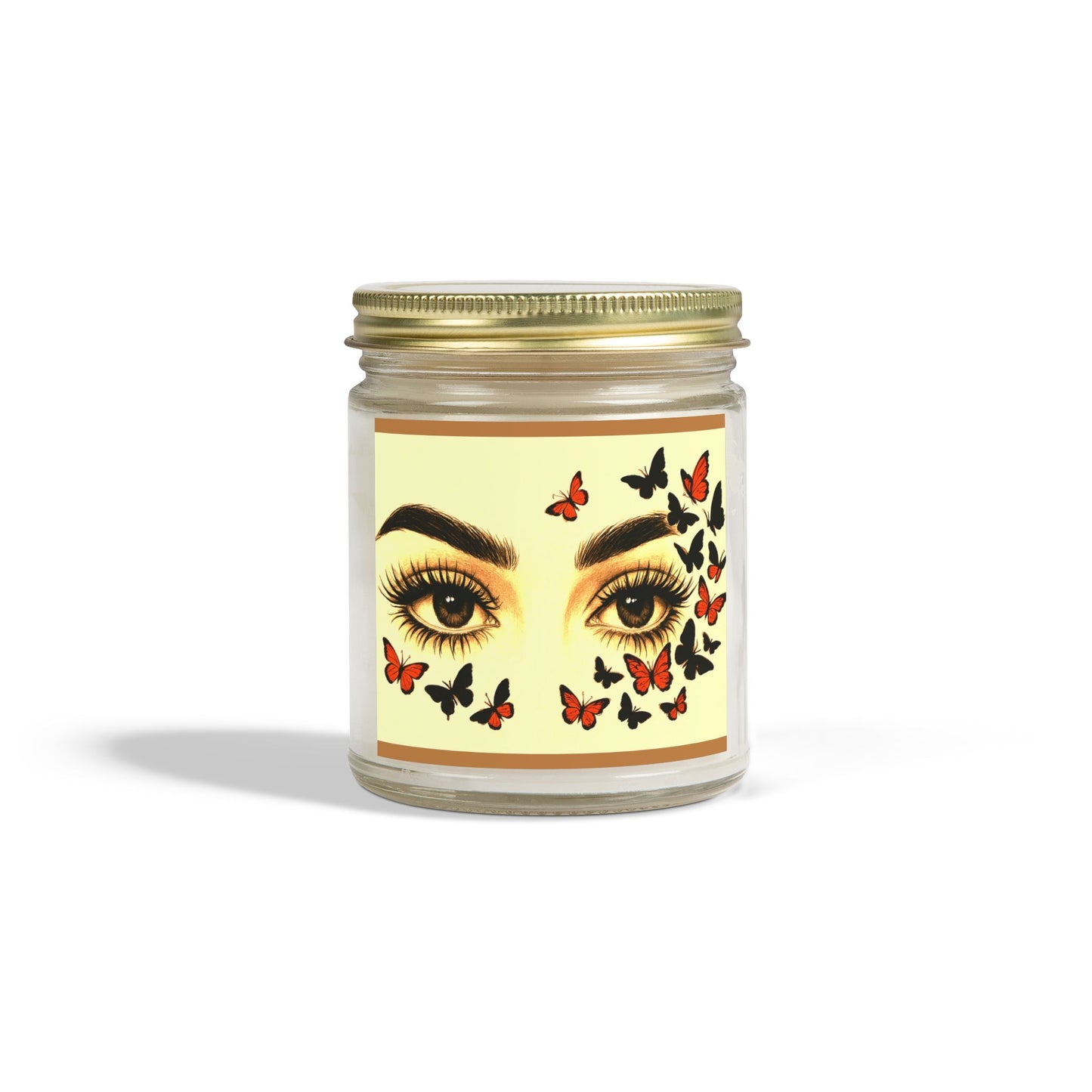 Butterfly Eye Scented Candle - Coconut Apricot Wax (4oz & 9oz)