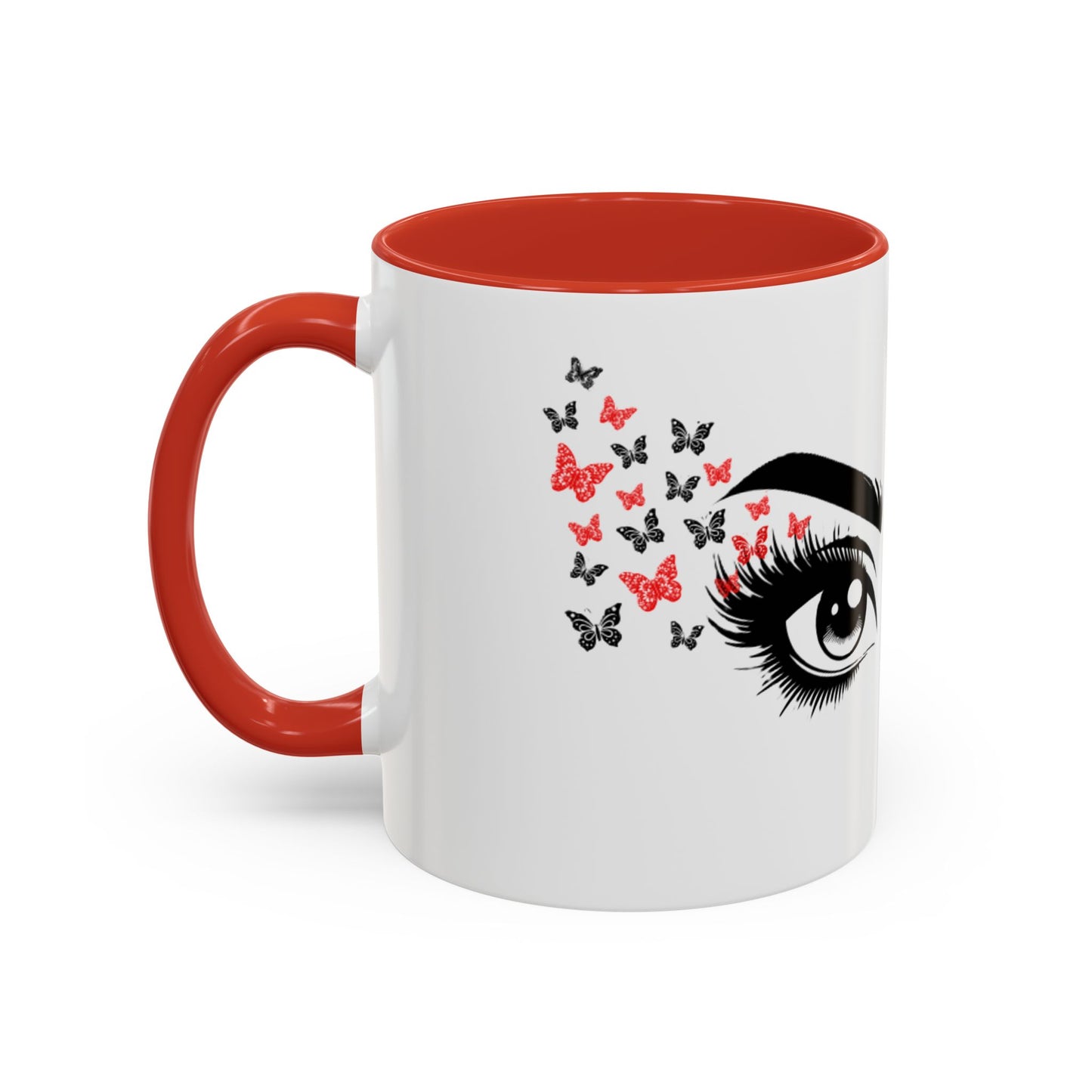 Stylish Butterfly Accent Coffee Mug