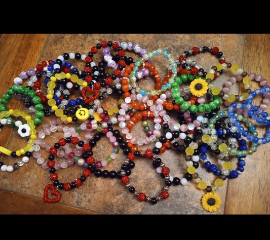 Bracelet Stack 5 pcs Colors of your choice