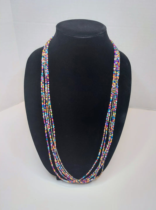 BOHO premium seed bead necklace (1pc)《multi strand discounts!》
