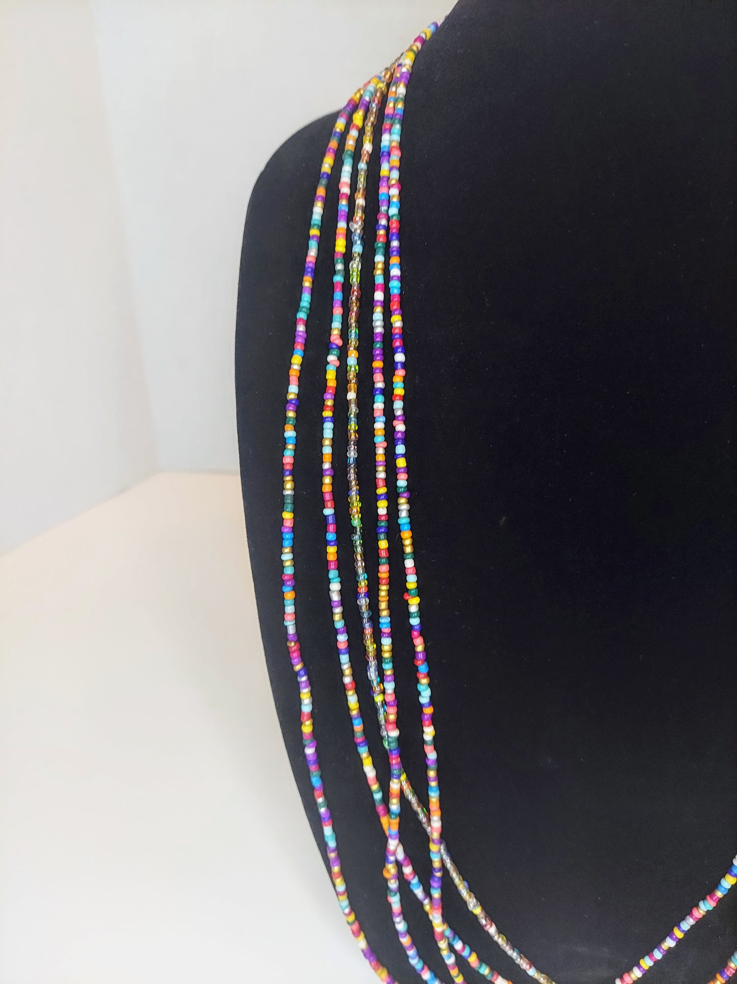BOHO premium seed bead necklace (1pc)《multi strand discounts!》